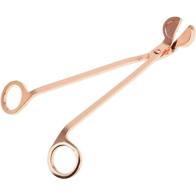 Candle Wick Trimmer Oil Lamp Trim Scissor Cutter -Rose Gold Splendid&Co.