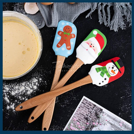 Christmas Silicone Spatula (3 Pieces) Splendid&Co.