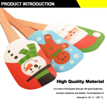 Christmas Silicone Spatula (3 Pieces) Splendid&Co.