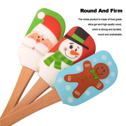 Christmas Silicone Spatula (3 Pieces) Splendid&Co.