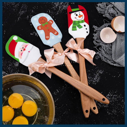 Christmas Silicone Spatula (3 Pieces) Splendid&Co.