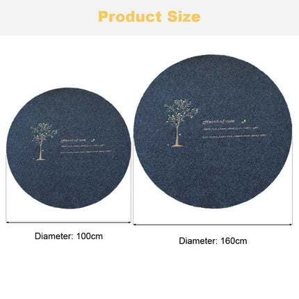 Large Round Living Room Carpet Splendid&Co.
