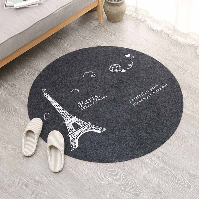 Large Round Living Room Carpet Splendid&Co.