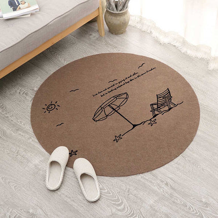 Large Round Living Room Carpet Splendid&Co.