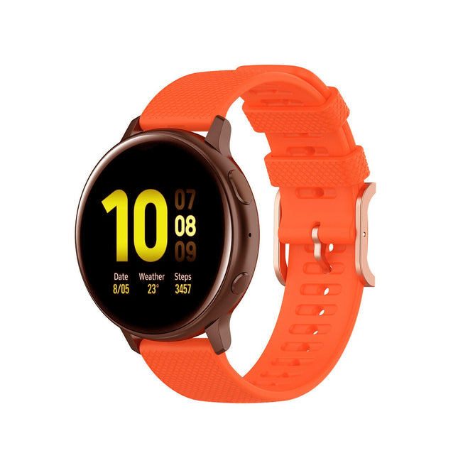 Samsung Galaxy Watch Replacement Band Dot Pattern Orange Splendid&Co.