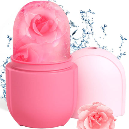 Silicone Ice Cube Massager Face Ice Roller - Pink Splendid&Co.