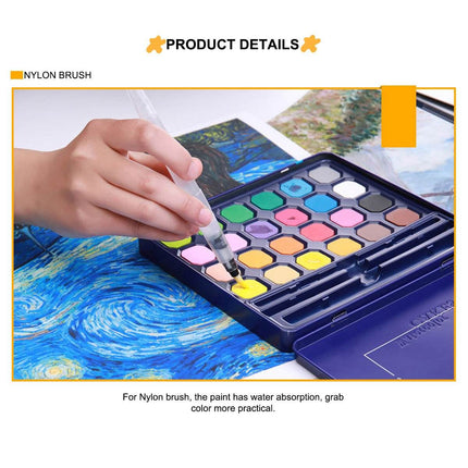 Solid Pigment Watercolor Paint Set Splendid&Co.