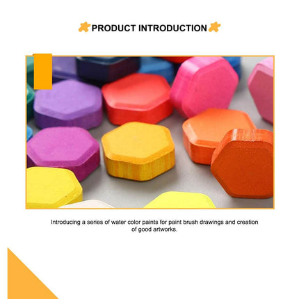 Solid Pigment Watercolor Paint Set Splendid&Co.