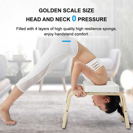 Yoga Headstand Bench Inversion Chair For Home Gym Splendid&Co.