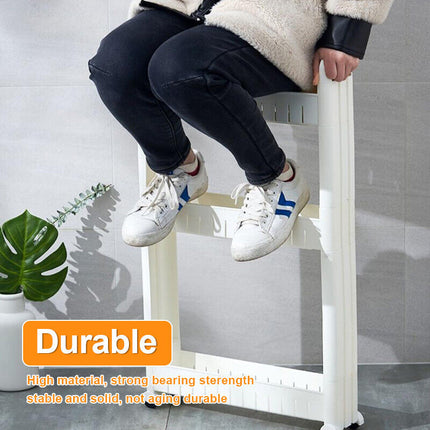 Slim Storage Cart Mobile Shelving Unit Organizer Space Saver