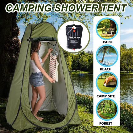 New Portable Outdoor Camping Shower Tent