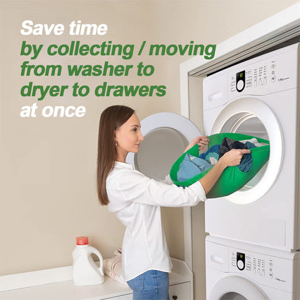 Foldable Laundry Basket Washing Clothes Storage Bag Organiser