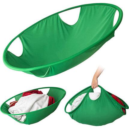 Foldable Laundry Basket Washing Clothes Storage Bag Organiser
