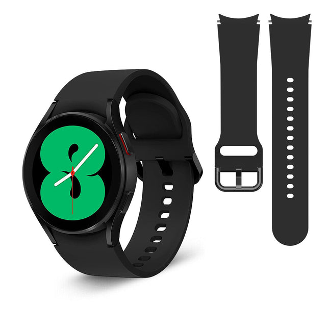 Samsung Galaxy Watch 7 4 5 6 Pro Classic 40 44 43 45 47 mm Silicone Replace Band - Image 2