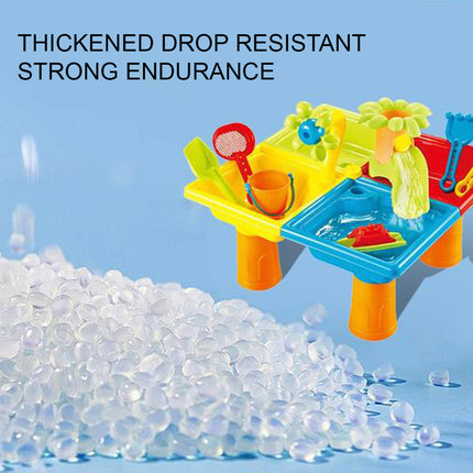 Sand and Water Table Kid Toddlers Beach Toys Outdoor Summer Play