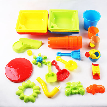 Sand and Water Table Kid Toddlers Beach Toys Outdoor Summer Play