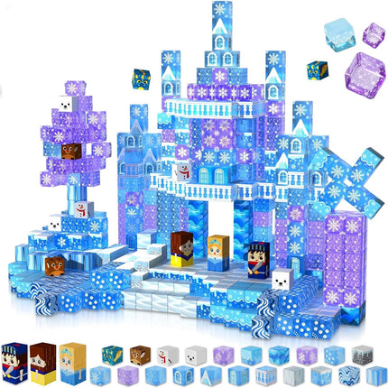 100PCS Snow Kingdom Theme Toy Educational Toy Build Blocks Set