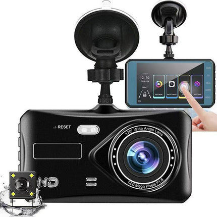 1080P Car Dash Camera Video DVR Recorder Front and Rear Night Vision Dual Cam