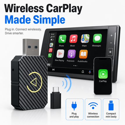 Wireless Carplay Android Auto Adapter