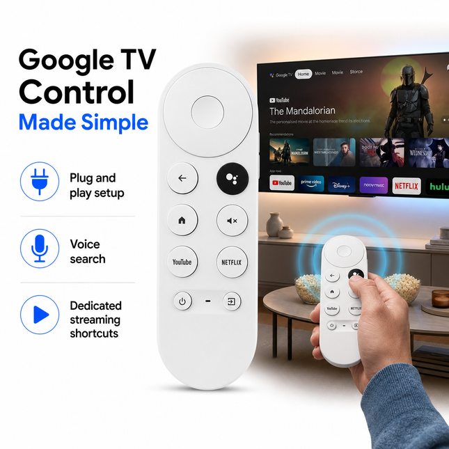 Google Chromecast Voice Remote Replacement