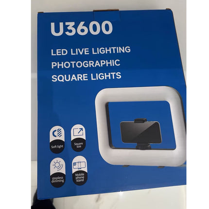 New Handheld Ring LED Rechargeable Fill Light Portable For Mobile Phone Live
