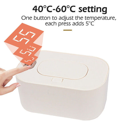 Portable Wet Wipes Temperature Keeping Storage Box Travel Dispenser Holder
