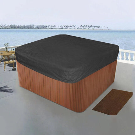 Hot Tub Spa Cover Dust Cap Square Anti-UV Durable Protective Guard Waterproof AU