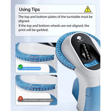 Dymo Embosser Label Maker Labeller with 5x Embossing Tape for Organizer Xpress