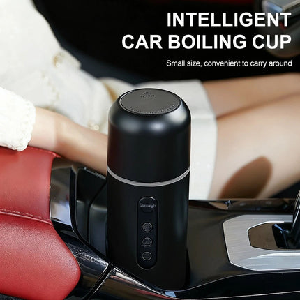 420ML Car Truck  Travel Electric Kettle Portable Coffee Tea Heated Cup