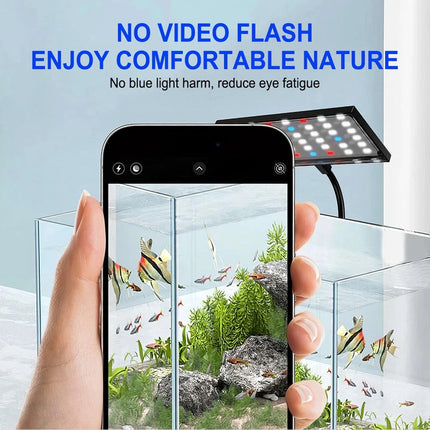 LED Aquarium Light Lighting Full Spectrum Aquarium Light Plant Fish Tank Lamp