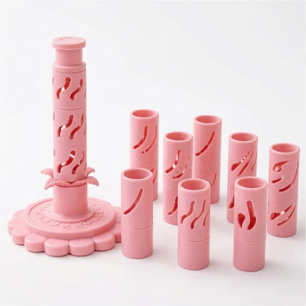 3D Printed Modular Clay Bloom Maker Clay Bloom Shaping Sleeves Gift Making