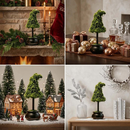 Natural-Looking Christmas decoration tree Halloween Decor