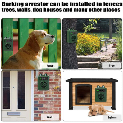 Ultrasonic Anti-Barking Device Pet Dog Bark Control Stop Repeller Silencer Tool