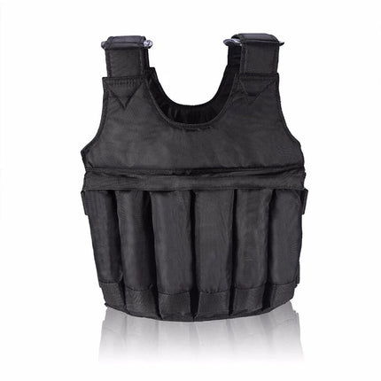 50KG Weighted Vest Adjustable Loading Weight Jacket Exercise Training Fitness