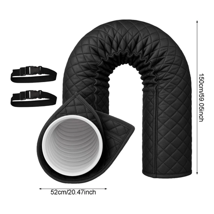 Portable AC Hose Insulation Sleeve Adjustable Air Conditioner Hose Cover Wrap