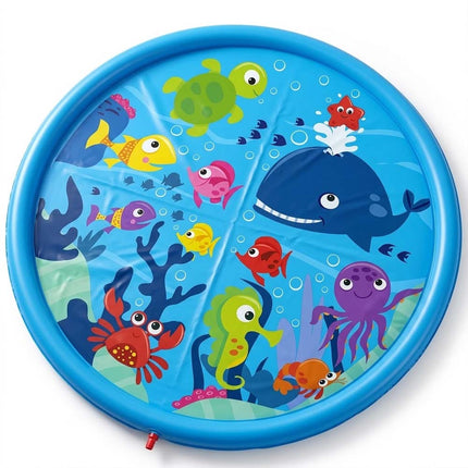 3M Sprinkler Splash Pad Underwater Adventure Outdoor Water Toy Wading Play Pool Toy