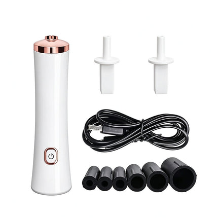 Electric Eyelash Glue Shaker Nail Lacquer Shaker 6PCS Heads for Eyelash Glue Ink