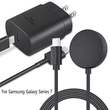 Charger + Cable (Fast Charging) For Samsung Galaxy Series 7 Cable Wall  Type C