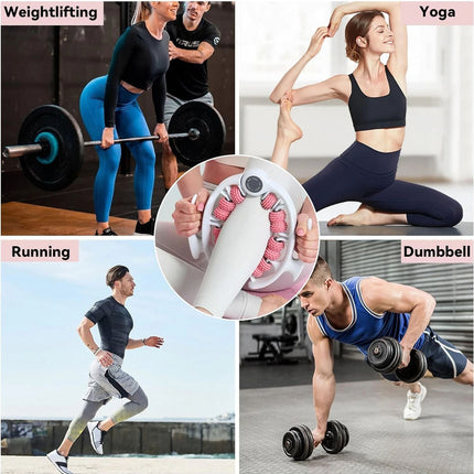 Lymphatic Drainage Massager Roller Anti-Cellulite Fascia Tool Legs Glutes Belly