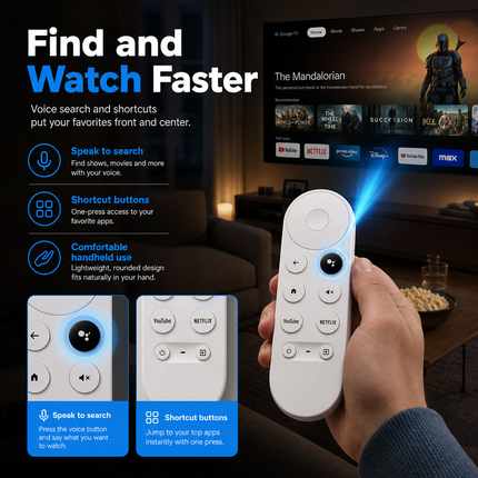 Google Chromecast Voice Remote Replacement