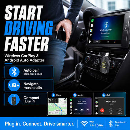 Wireless Carplay Android Auto Adapter