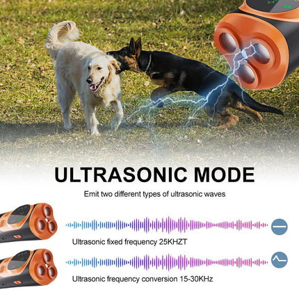 Long-range Ultrasonic Rechargeable Dog Bark Deterrent and Behavior Adjuster 2026