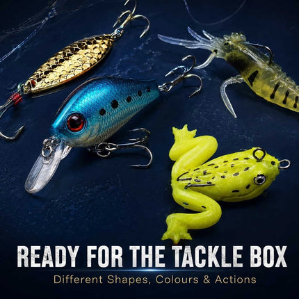 2026 Fishing Lure Advent Calendar 24 Day Christmas Countdown Gift for Men Kids