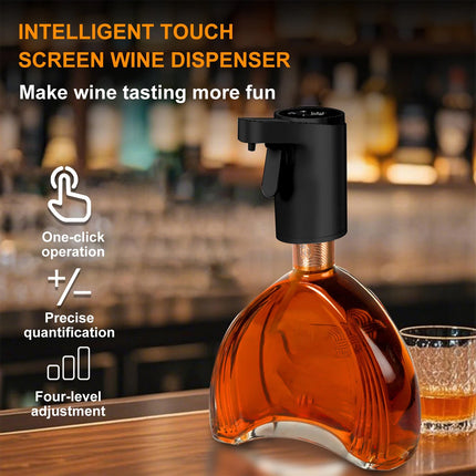 Automatic Electric Digital Wine Decanter Aerator Dispenser Pourer Pump Whiskey