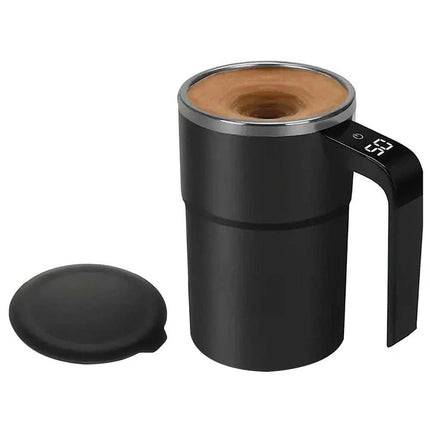 380ml Electric Self Stirring Mug with Rechargeable Function – Black