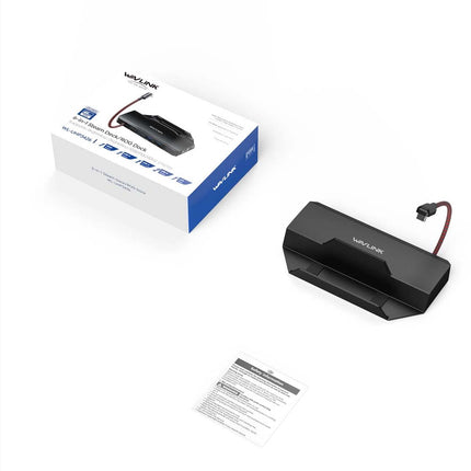 Docking Station for Steam Deck/ROG 4K@144Hz USB-C Dock 100W PD 3x 10G USB 3.2