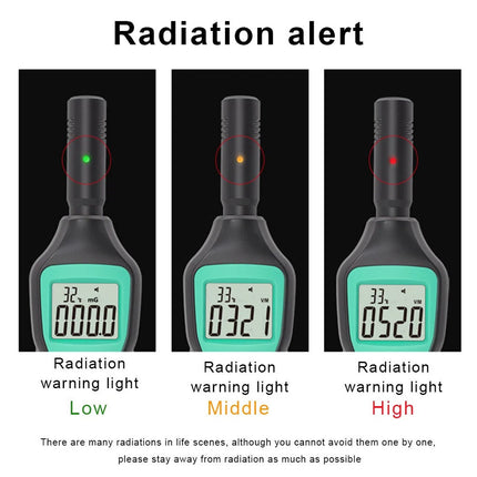 Electromagnetic Field-Tester Digital Reader EMF Meter Radiation-Detector AU