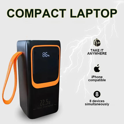 Power 50000mAh Bank 22.5W Fast charger External Backup Battery For Mobile Phone