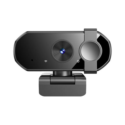 2K USB Webcam for PC Laptop Autofocus Camera Dual Mic Privacy Cover Video Calls