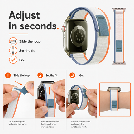 Apple Watch Trail Loop Band 42 44 45 49mm Adjustable Nylon | 06-how-to-use.png